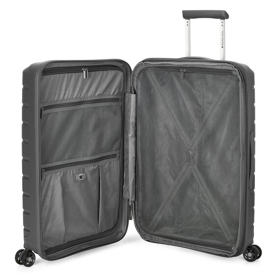 Roncato B-Flying Move 4 ruote Set di valigie 3 pezzi con piega di espansione