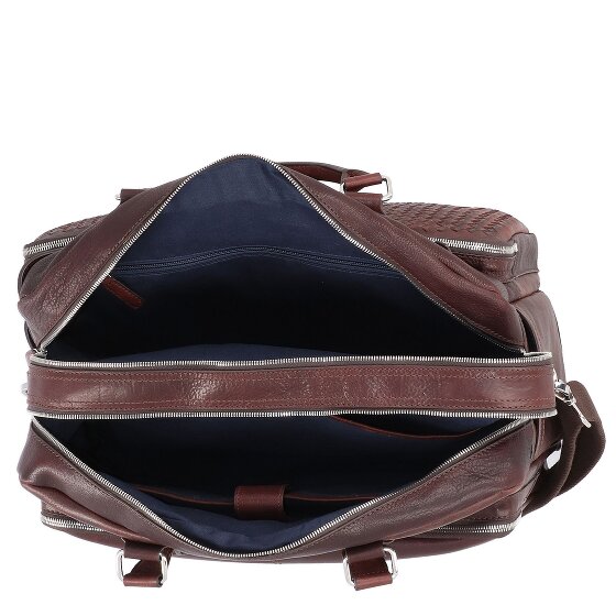 bugatti Cartella in pelle intrecciata 48 cm