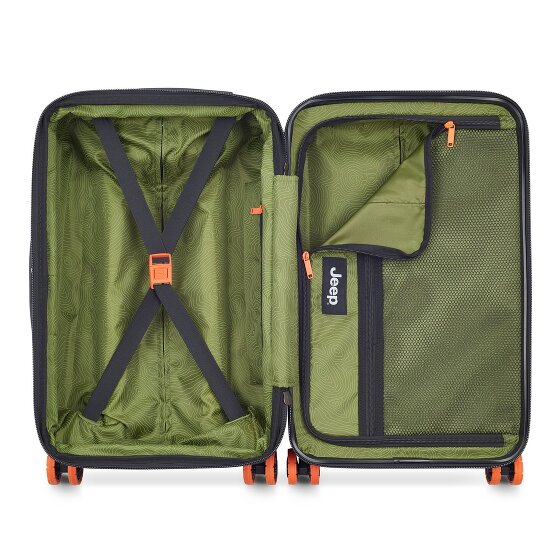 Jeep JH002B 4 ruote Carrello della cabina XL 55 cm con piega di espansione