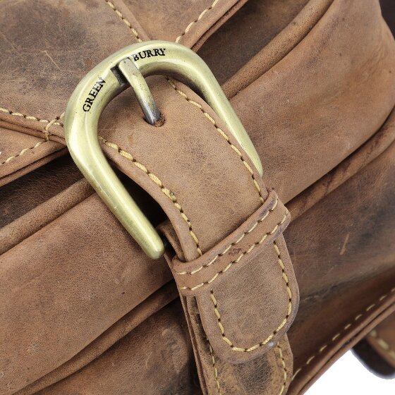 Greenburry Borsa a tracolla vintage in pelle 16 cm