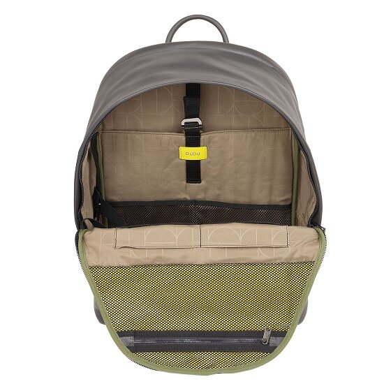 DuDu Casablanca Zaino da giorno Vera Pelle 40 cm Vano porta PC
