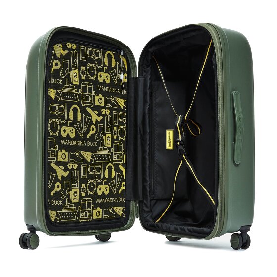 Mandarina Duck Logoduck Carrello a 4 ruote 69 cm