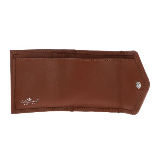 Golden Head Polo Portafoglio Vera Pelle 8 cm