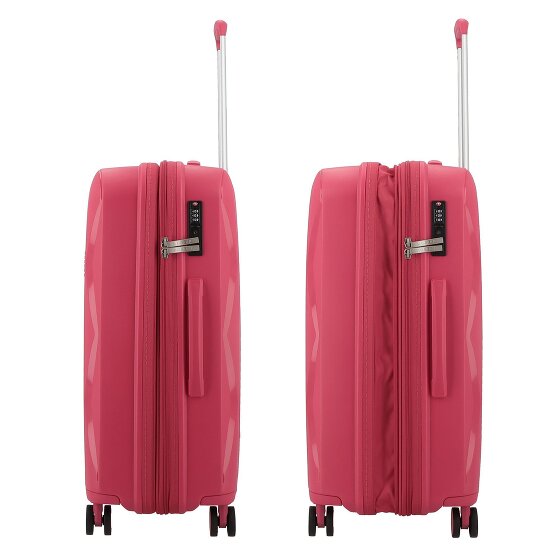 Gabol Infinity 4 ruote Carrello 66 cm con piega di espansione