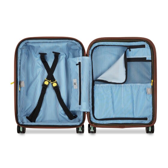 Delsey Paris Carrousel 2 4 ruote Carrello della cabina 55 cm con piega di espansione