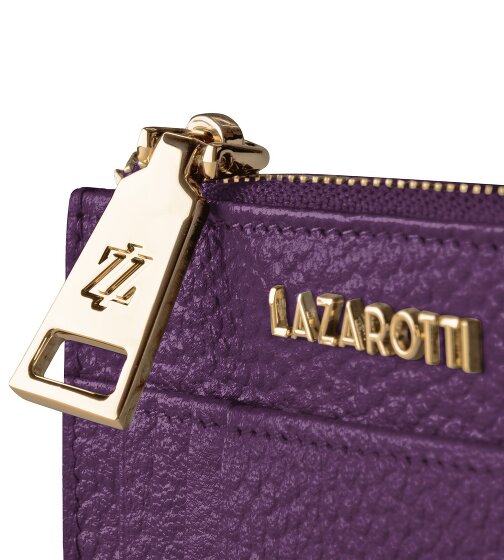 Lazarotti Bologna Portachiavi in pelle Portacarte in pelle 11,5 cm con scomparto per air tag