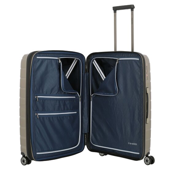 Travelite Air Base 4 ruote Set di valigie 3 pezzi espandibile