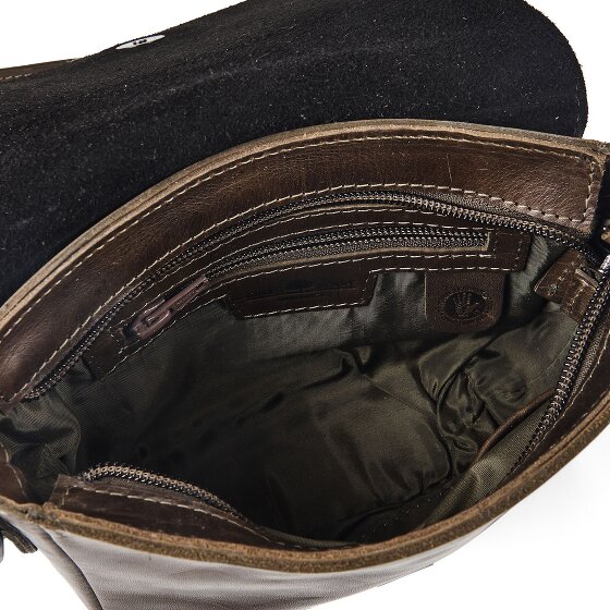Greenburry Newport Borsa a spalla Vera Pelle 20 cm