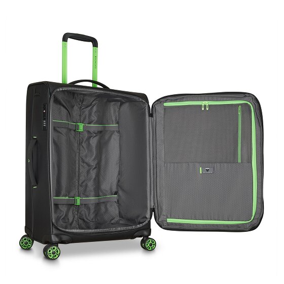 Roncato Norway 4 ruote Carrello 64 cm con piega di espansione