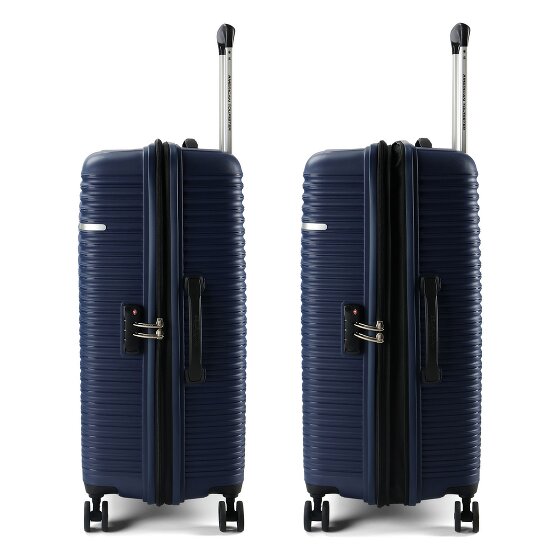 American Tourister Liftoff 4 ruote Set di valigie 3 pezzi con piega di espansione