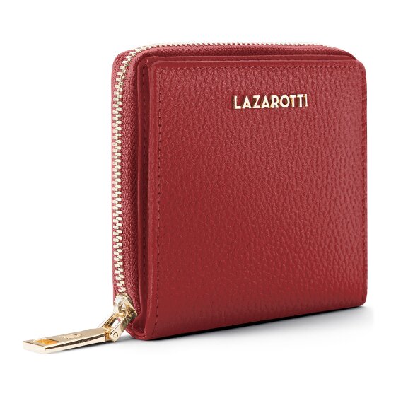 Lazarotti Bologna Portafoglio medio con zip in pelle 10 cm
