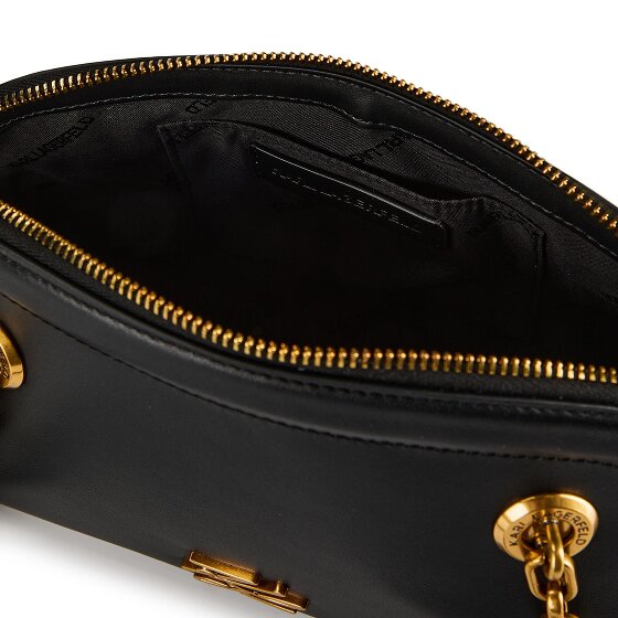 Karl Lagerfeld Autograph Borsa a spalla Vera Pelle 30 cm