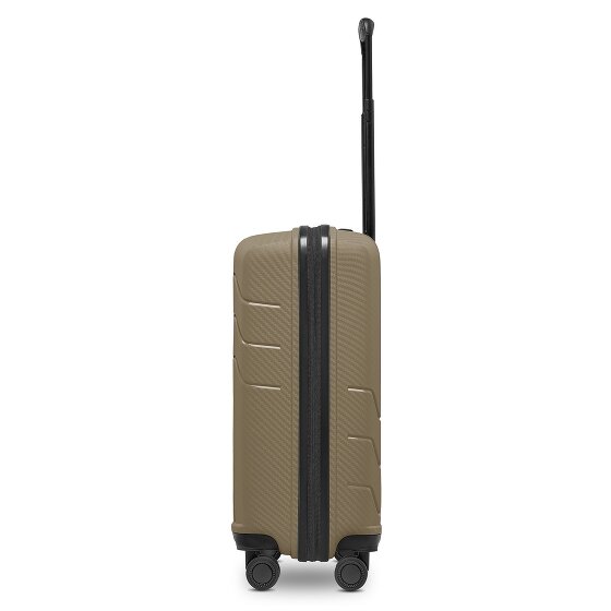 Redolz Essentials 17 Trolley da cabina a 4 ruote 55 cm con tasca morbida per laptop