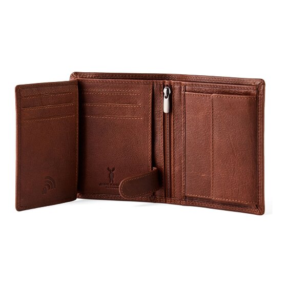 Jack Kinsky Porto 100 Portafoglio Protezione RFID Pelle 10 cm