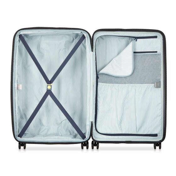 Delsey Paris Longitude 4 ruote Carrello 81 cm con piega di espansione