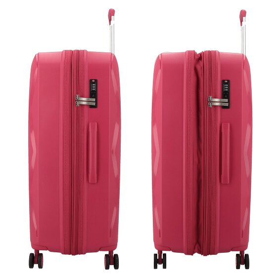 Gabol Infinity 4 ruote Carrello L 75 cm con piega di espansione