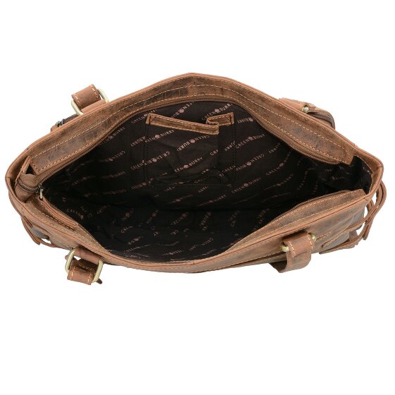 Greenburry Borsa a tracolla vintage in pelle 36 cm