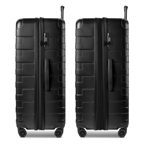 Tonino Lamborghini Carrello Milano a 4 ruote XL 83 cm misura speciale con piega elastica