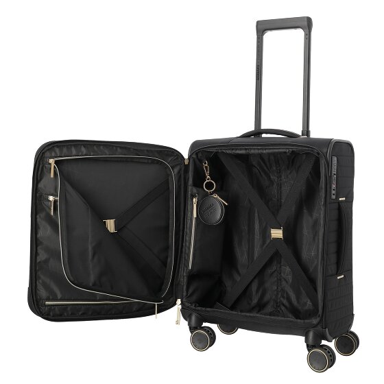 Travelite Barbara Stepp 4 ruote Carrello della cabina S 55 cm con piega di espansione