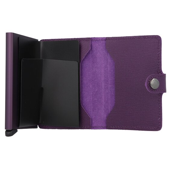 Secrid Miniwallet Crisple Custodia per carte di credito Portafoglio RFID in pelle 6,5 cm