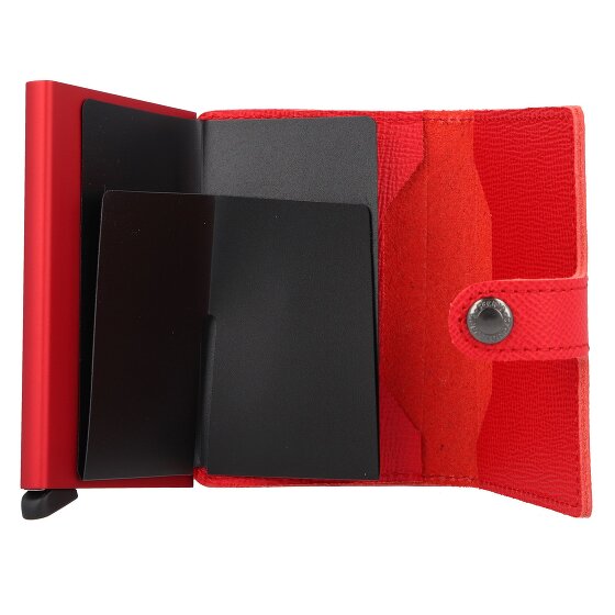 Secrid Miniwallet Crisple Custodia per carte di credito Portafoglio RFID in pelle 6,5 cm