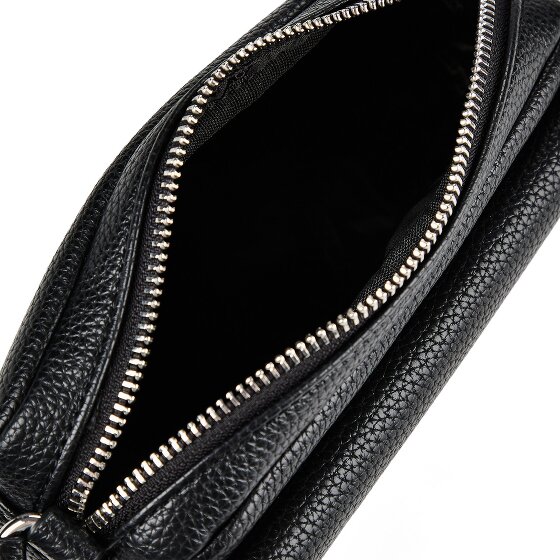 Armani Exchange Nicole Mini Borsa Borsa a tracolla Vera Pelle 18 cm
