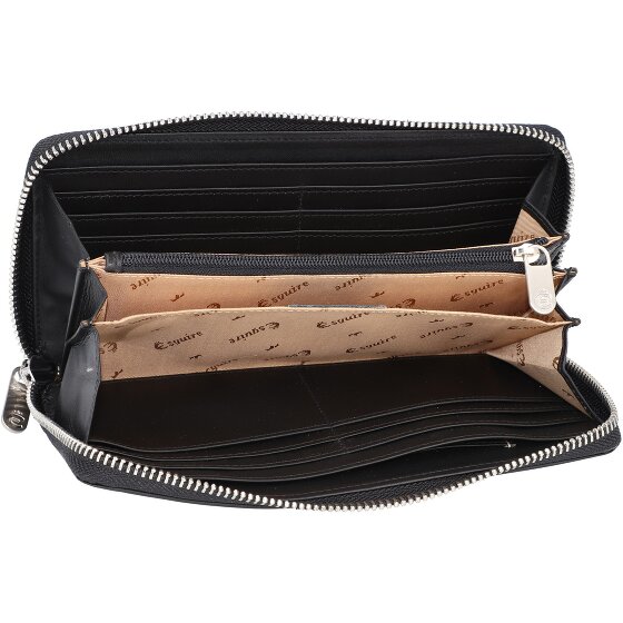 Esquire Portafoglio Helena RFID in pelle 19 cm