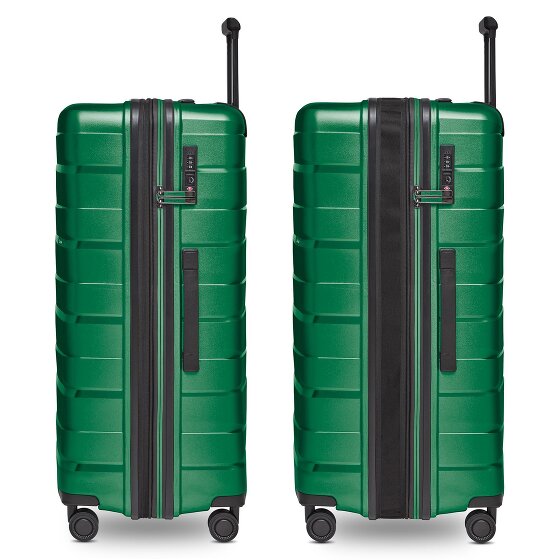 Bergpfeil Trolley da viaggio a 4 ruote L 75 cm con piega ad espansione