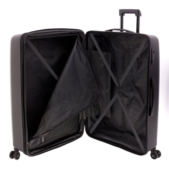 Gladiator 1700 4 ruote Carrello 74 cm con piega di espansione