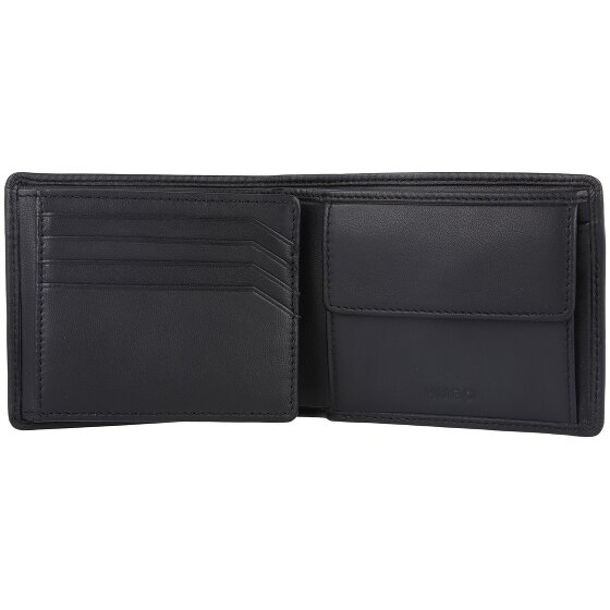 Hugo Portafoglio Trifold Subway in pelle 11 cm