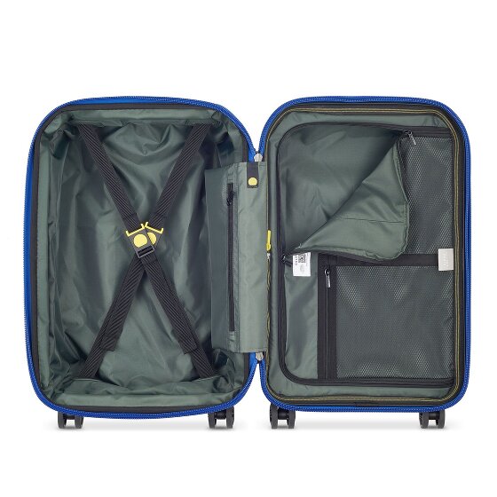 Delsey Paris Carrello Rempart a 4 ruote da 55 cm con piega ad espansione