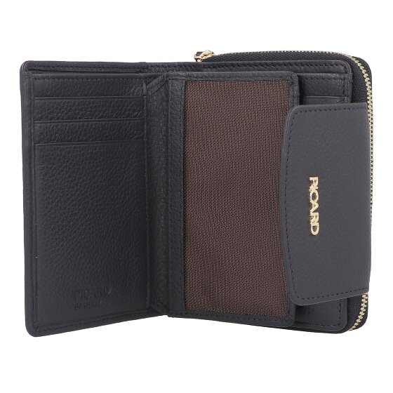 Picard Java 1 Portafoglio Protezione RFID Pelle 12 cm