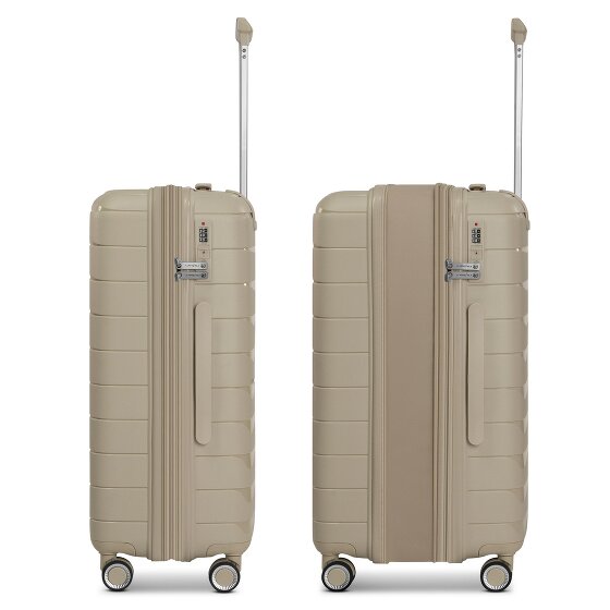 Franky London 4 ruote Carrello M 65 cm con piega di espansione