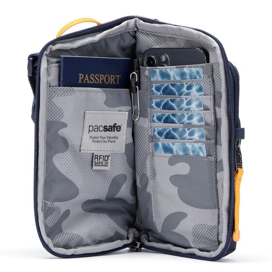 Pacsafe GO antifurto Tech Mini Borsa a tracolla RFID 12 cm
