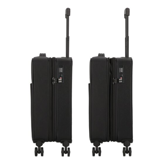 Guess Napoli 4 ruote Carrello 59 cm con piega di espansione