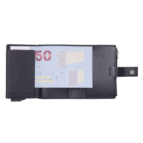 Joop! Pero C-Four Custodia per carta di credito Protezione RFID Pelle 7 cm