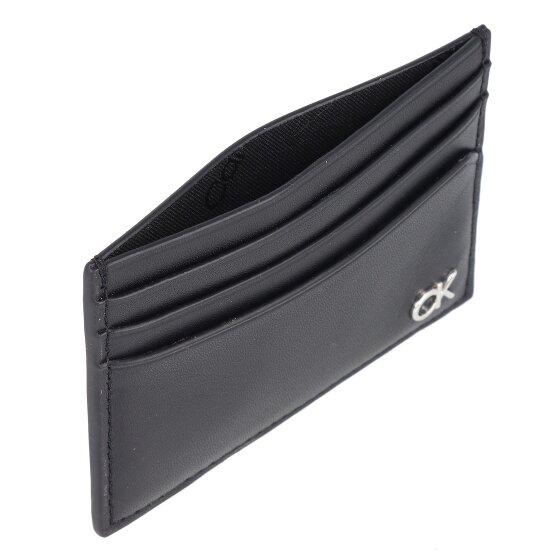 Calvin Klein Metal CK Custodia per carta di credito Pelle 10 cm