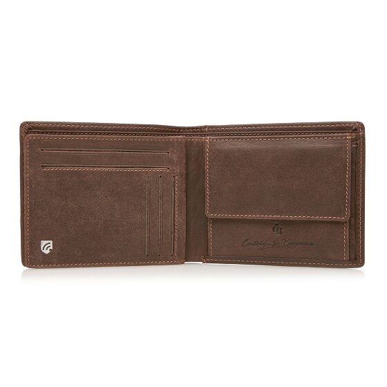 Castelijn & Beerens Portafoglio Protezione RFID Pelle 11.5 cm Castelijn & Beerens Portafoglio Protezione RFID Pelle 11.5 cm
