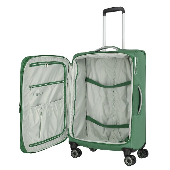 Travelite Miigo 4 ruote Set di valigie 3 pezzi con piega di espansione