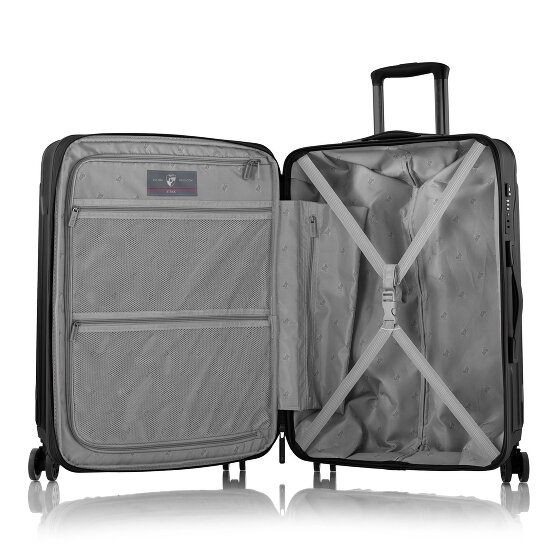 Heys Xtrak 4 ruote Set di valigie 3 pezzi con piega di espansione