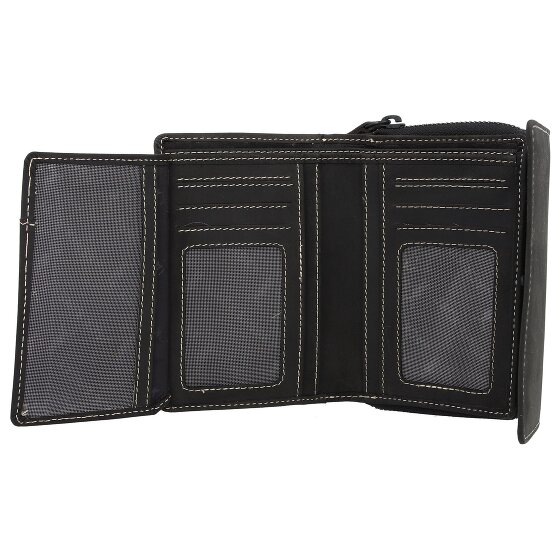 Jack Kinsky Baltimora 512 Portafoglio RFID in pelle 14 cm