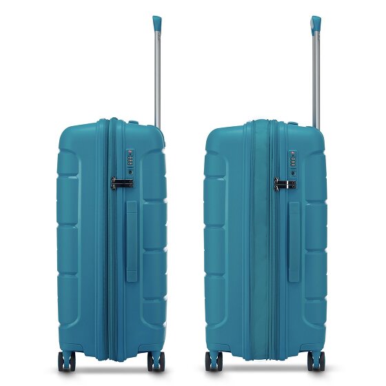 MODO by Roncato Starlight 3.0 4 ruote Set di valigie 2 pezzi con piega di espansione