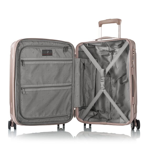 Heys Xtrak 4 ruote Carrello della cabina S 55 cm con piega di espansione