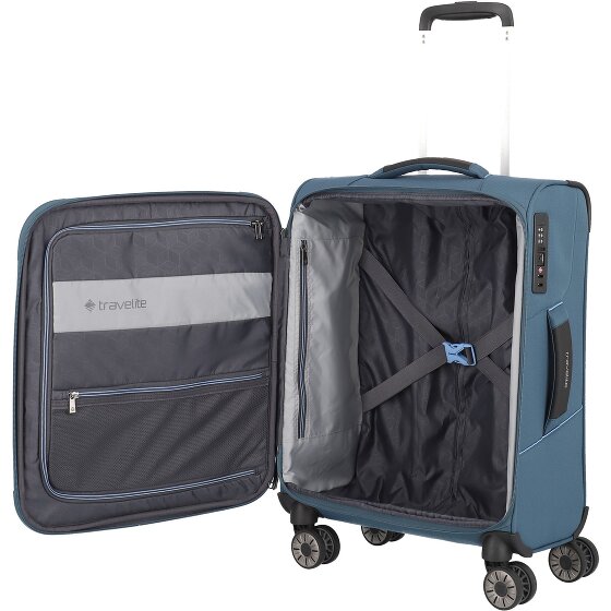 Travelite Skaii 4 Rotoli Carrello Cabina 55 cm