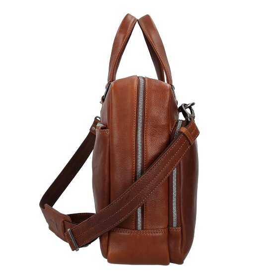 Plevier Vintage Bill Valigetta Pelle 40 cm Scomparto per laptop