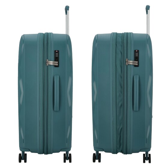 Gabol Infinity 4 ruote Carrello L 75 cm con piega di espansione