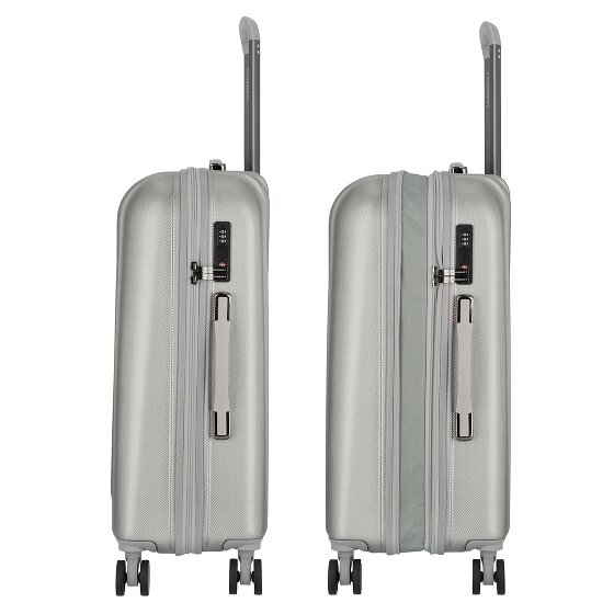 Polestream Moonrock 4 ruote Carrello M 69 cm con piega di espansione
