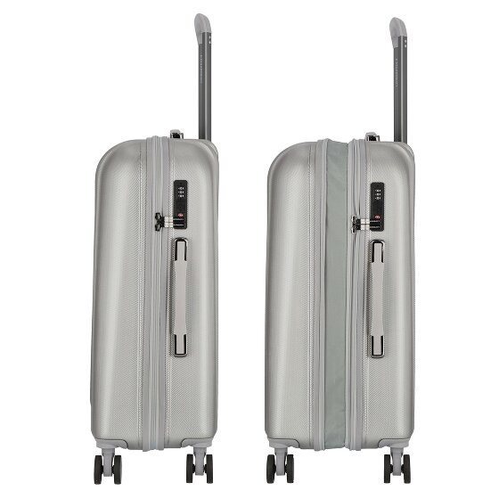 Polestream Moonrock 4 ruote Carrello 69 cm con piega di espansione
