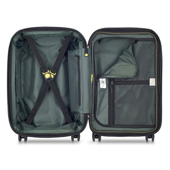 Delsey Paris Carrello Rempart a 4 ruote da 55 cm con piega ad espansione
