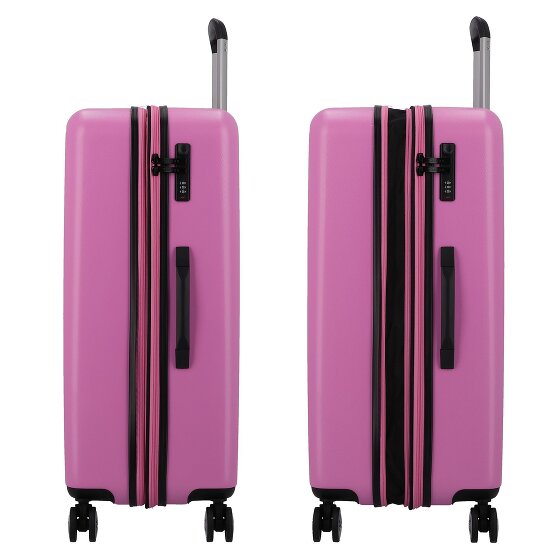 Gabol Future Plus 4 ruote Carrello 74 cm con piega di espansione